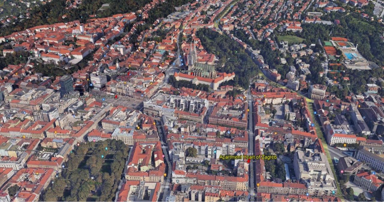 Apartment Heart Of Zagreb Exterior foto